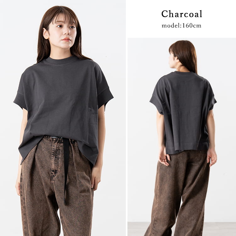 tシャツ レディース 半袖 無地 コットン 綿100% ヘビーウェイト プル