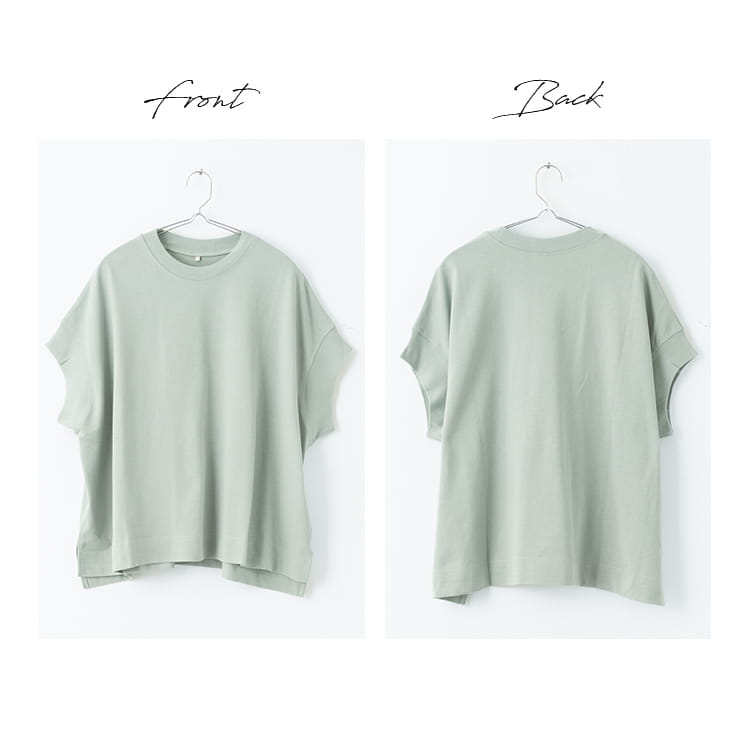 tシャツ レディース 半袖 無地 コットン 綿100% ヘビーウェイト プルオーバー 生地厚め クルーネック ゆったり 大きめ おしゃれ カジュアル シンプル ボトルネック M L
