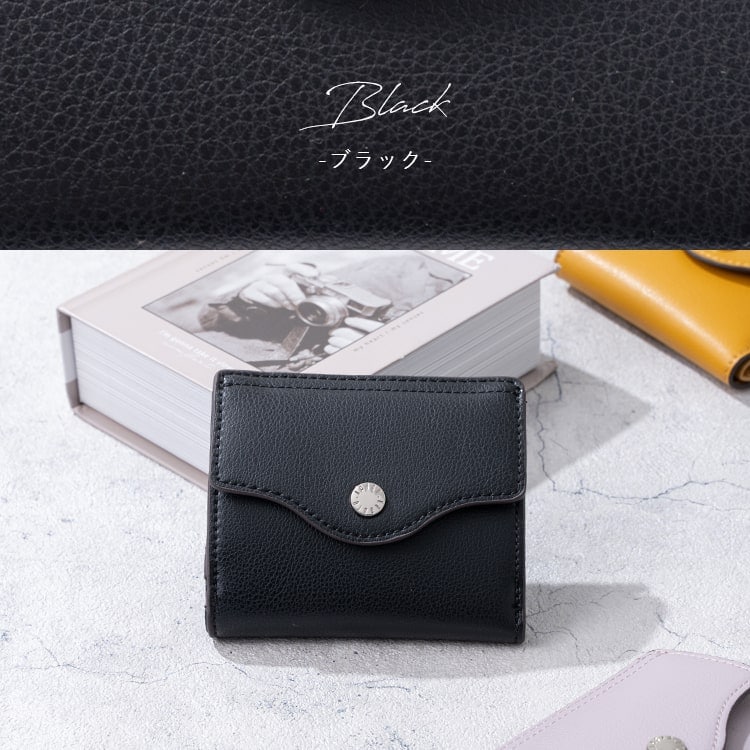 財布 レディース 二つ折り 小さい 薄い コンパクト ブランド Legato Largo レガートラルゴ うすい財布 薄型 ウォレット かわいい おしゃれ box型 小銭入れ カード 軽量 スリム 小さめ ミニ財布 母の日 ギフト プレゼント