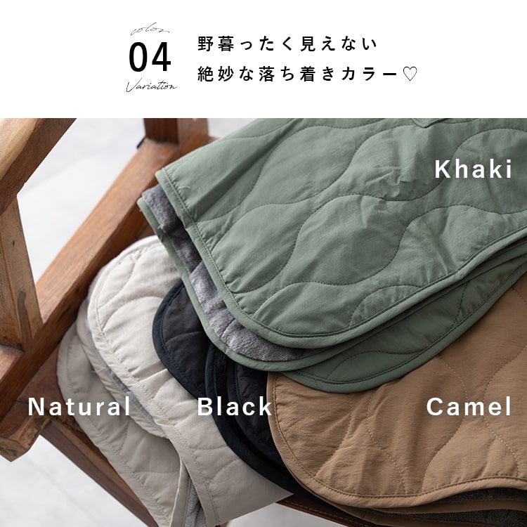 エプロン おしゃれ かぶるだけ チュニック 裏起毛 ボア 撥水 暖かい 防寒 あったか  キルティング 保育士 ノースリーブ ゆったり 大きいサイズ 大人 かわいい ナチュラル シンプル 北欧 ポケット 春 秋 冬 プレゼント クリスマス ギフト