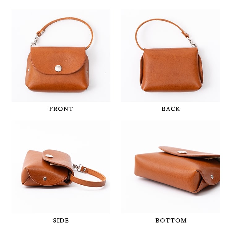 ポーチ 小物入れ レディース 小さめ ミニ財布 小銭入れ スマートキー キーケース 本革 日本製 牛革 姫路レザー ストラップ付き コンパクト オイルシュリンクレザー おしゃれ コインケース メンズ ボックス入り ビジネス 贈り物 プレゼント ギフト