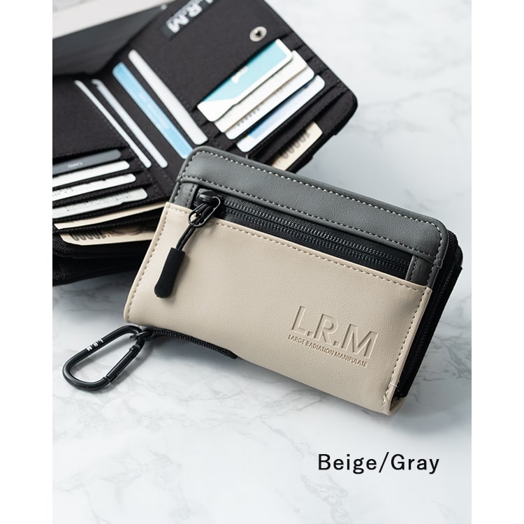財布 メンズ レディース 二つ折り l字ファスナー ブランド コンパクト