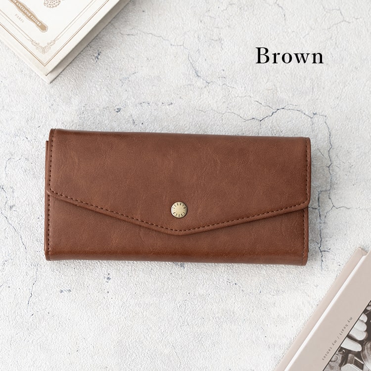 財布 レディース 長財布 ブランド Legato Largo レガートラルゴ ファスナーなし ファスナーレス 小銭入れ ガバッと開く 大きく開く 小銭入れ大きい かわいい おしゃれ かぶせ ウォレット 大人 プレゼント 母の日 ギフト 大容量 コンパクト 時短 仕切り 秒財布