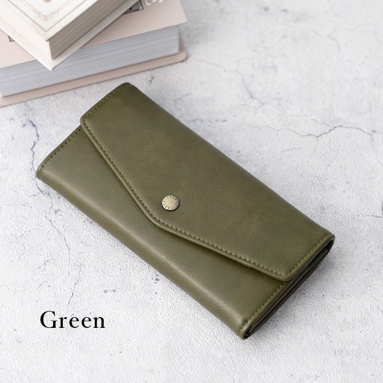 財布 レディース 長財布 ブランド Legato Largo レガートラルゴ ファスナーなし ファスナーレス 小銭入れ ガバッと開く 大きく開く 小銭入れ大きい かわいい おしゃれ かぶせ ウォレット 大人 プレゼント 母の日 ギフト 大容量 コンパクト 時短 仕切り 秒財布