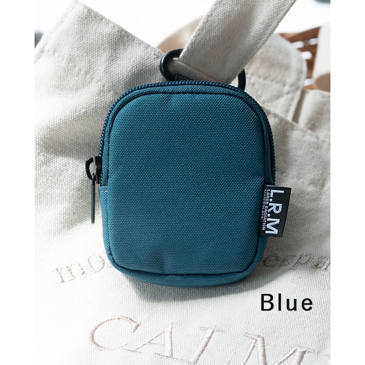 ポーチ 小物入れ 小さめ ミニポーチ ブランド L.R.M カラビナ付き レディース メンズ おしゃれ かわいい パスケース 小銭入れ 定期入れ コインケース シンプル カジュアル プレゼント ギフト