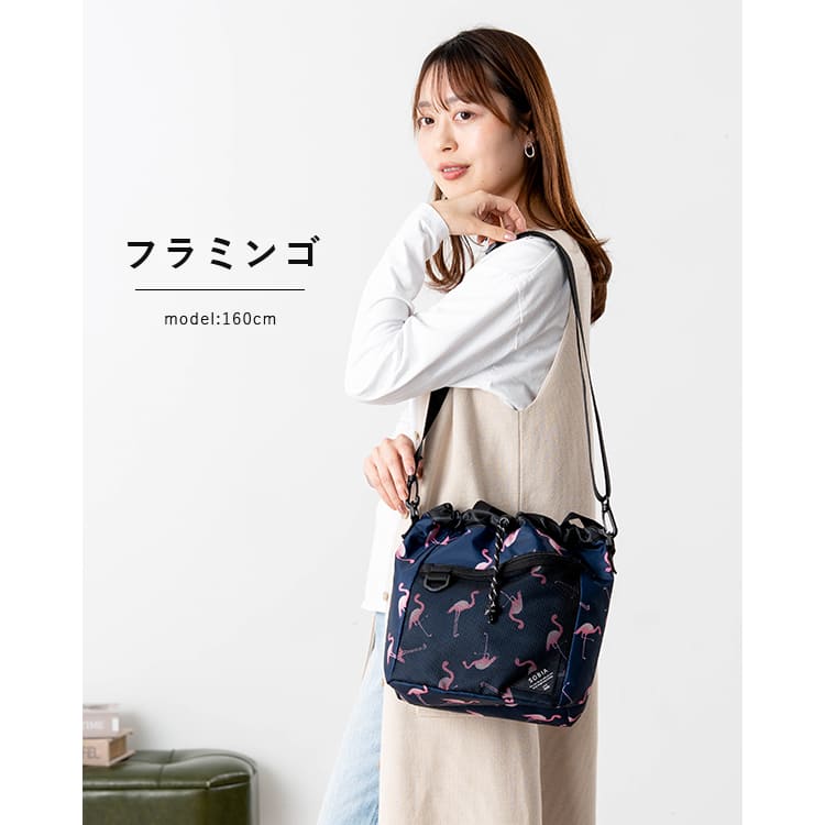 ショルダーバッグ レディース 斜め掛け 巾着 大人 軽量 ナイロン 2way ドロスト メッシュポケット 男女兼用 カジュアル ブランド 大きめ プレゼント ギフト b5 通勤 通学 旅行 学生 かわいい おしゃれ