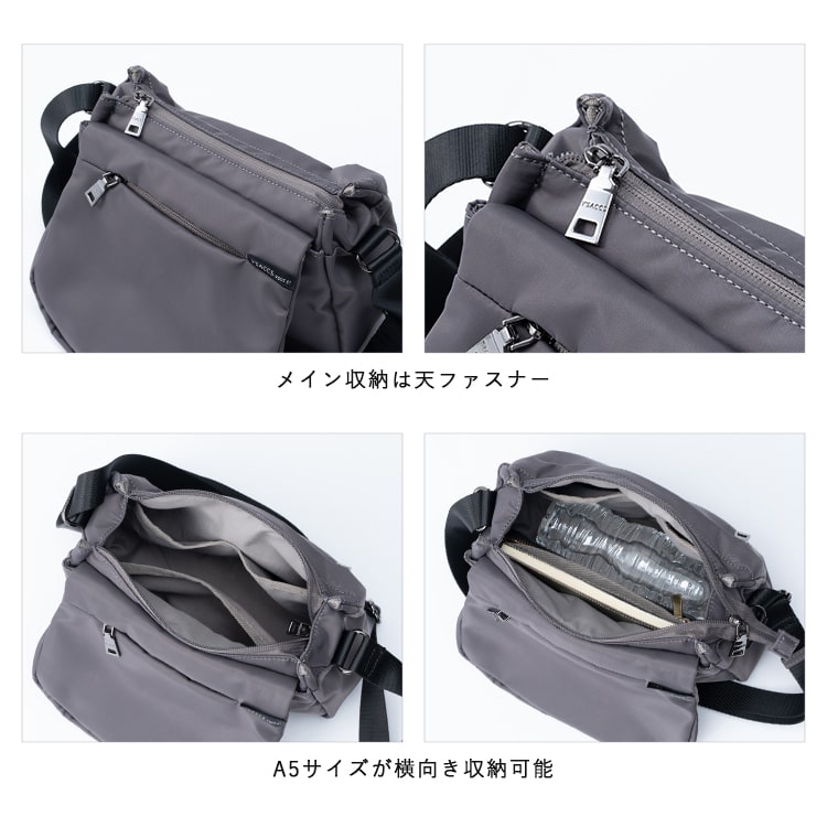 ショルダーバッグ レディース ブランド イザックヴーエ Y'SACCS vous et 小さめ ミニショルダーバッグ 斜め掛け おしゃれ 大人 軽量 a5 撥水 軽量 ナイロン かわいい ペットボトル 犬 散歩バッグ 通勤 通学 仕事 旅行 30代 40代 50代 プレゼント ギフト