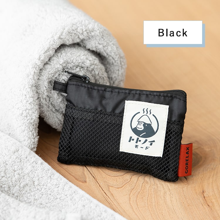 小銭入れ 小さめ ごリラックス トトノイモード 湯銭ポーチ メンズ レディース ブランド おしゃれ かわいい 軽量 サウナグッズ 銭湯 温泉 風呂 小物入れ ファスナー ミニ財布 カード