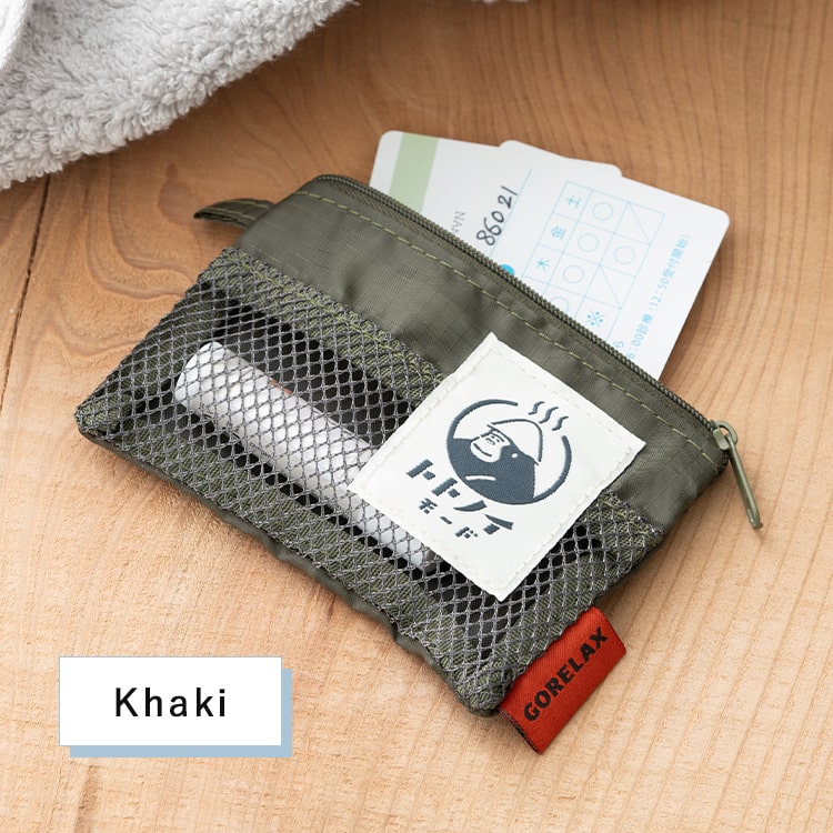 小銭入れ 小さめ ごリラックス トトノイモード 湯銭ポーチ メンズ レディース ブランド おしゃれ かわいい 軽量 サウナグッズ 銭湯 温泉 風呂 小物入れ ファスナー ミニ財布 カード