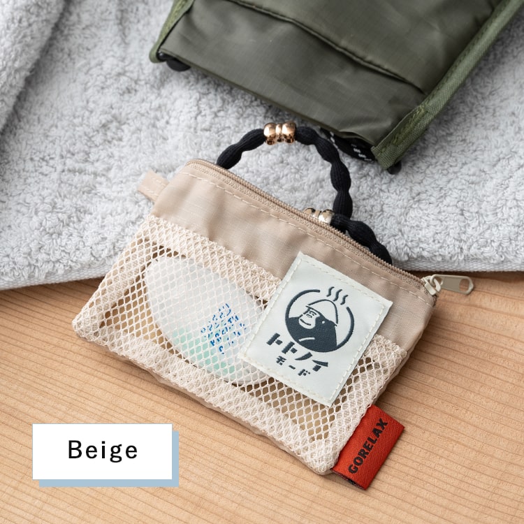 小銭入れ 小さめ ごリラックス トトノイモード 湯銭ポーチ メンズ レディース ブランド おしゃれ かわいい 軽量 サウナグッズ 銭湯 温泉 風呂 小物入れ ファスナー ミニ財布 カード