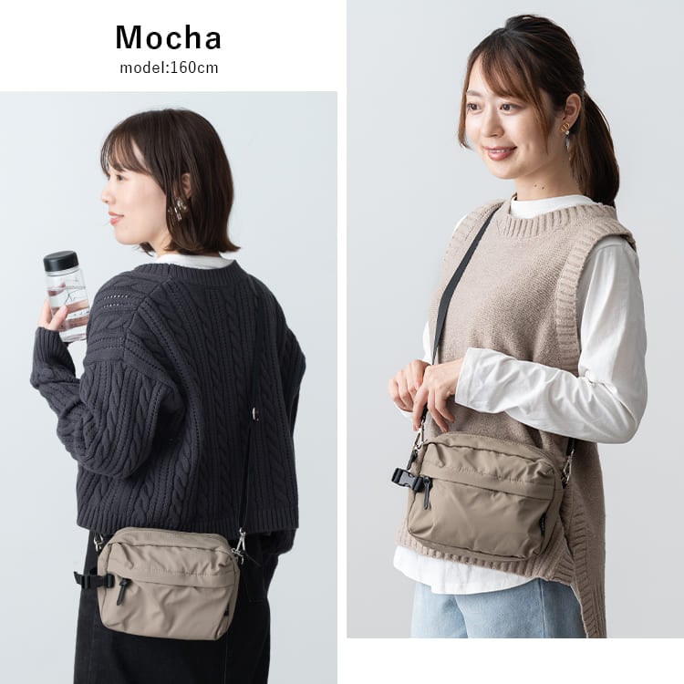 おむつポーチ おしりふき内蔵 ショルダーバッグ レディース 斜め掛け コンパクト 撥水 軽量 ベビーカー mottene モッテネ ブランド かわいい おしゃれ 抗菌防臭 旅行 母子手帳ポーチ バッグインバッグ
