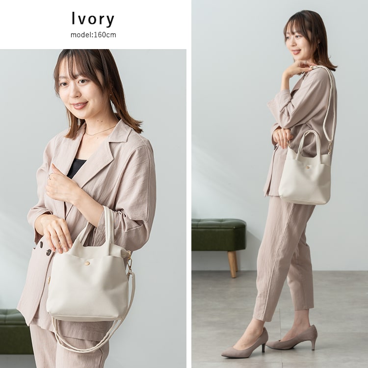 新品　HORN GARMENT ミニトートバッグ　ショルダー紐付　ゴルフ2WAY 超美品】ホーンガーメント 2WAYカートバッグ 黒×白 外ポケット付