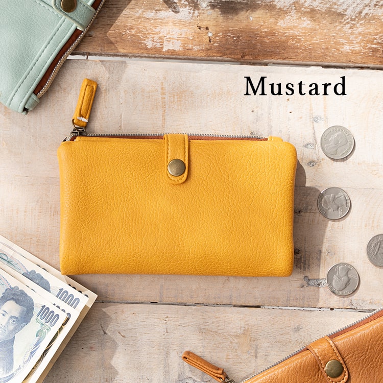 財布 レディース 長財布 合皮 二つ折り ウォレット 大人 おしゃれ