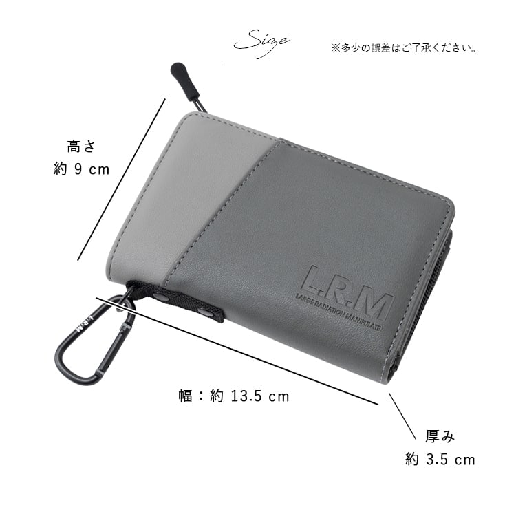 財布 メンズ 二つ折り l字ファスナー ブランド コンパクト ミニ財布