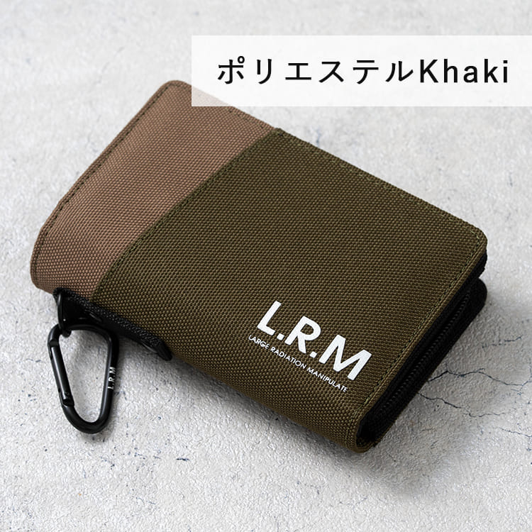 財布 メンズ 二つ折り l字ファスナー ブランド コンパクト ミニ財布 ウォレット おしゃれ L.R.M 小銭入れ カラビナ 高校生 中学生 バイカラー カードたくさん 軽い カジュアル レディース プレゼント ギフト