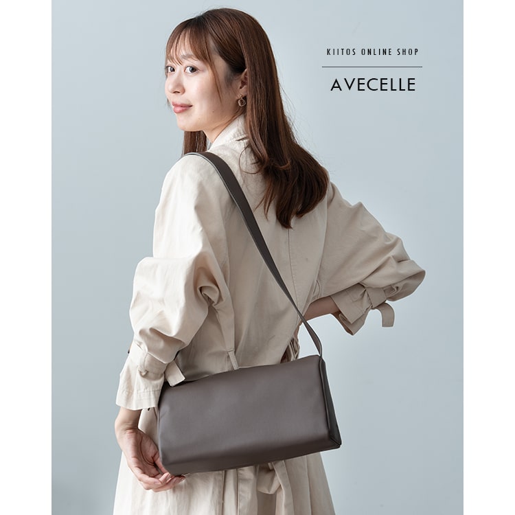 ショルダーバッグ レディース 斜めがけ 軽量 ブランド アベケル AVECELLE ワンハンドル 小さめ ミニショルダーバッグ 通勤 通学 ビジネス おしゃれ 大人 かわいい 横 上品 20代 30代 40代 プレゼント ギフト