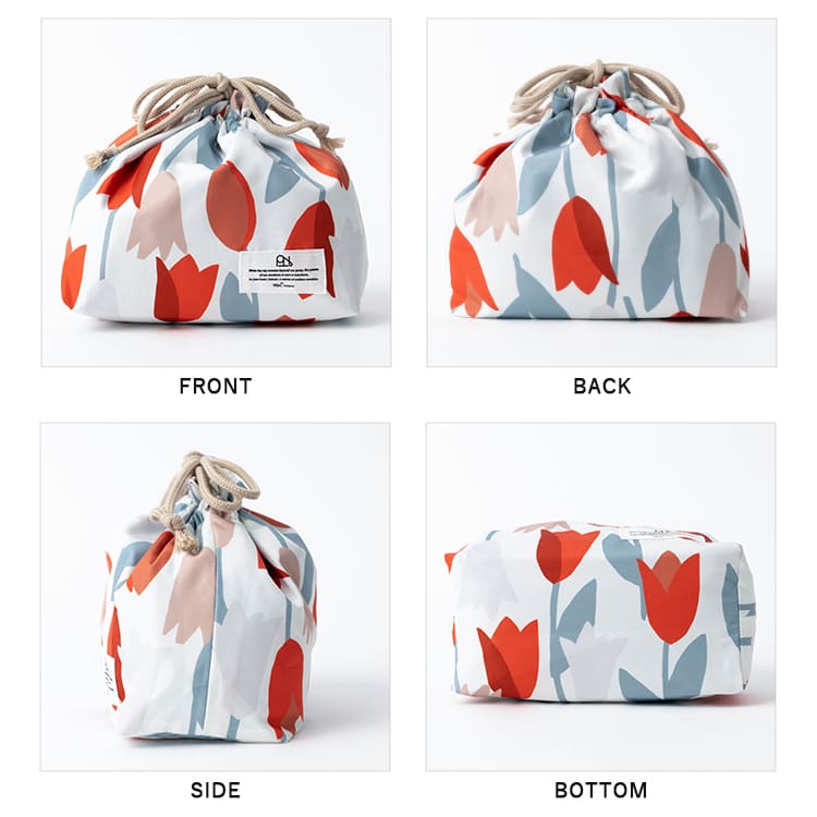 お弁当袋 保冷 保温 巾着ポーチ ランチバッグ 撥水 洗える ブランド  wpc Patterns かわいい おしゃれ プレゼント ギフト 小さめ マチ広 オフィス 女性 レディース 子供 北欧 遠足 アウトドア