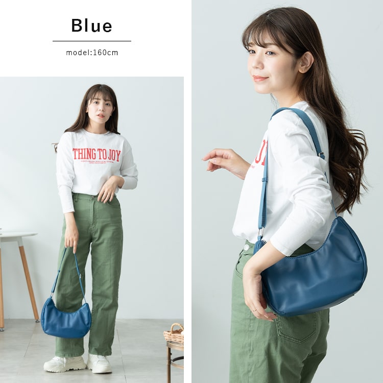 ショルダーバッグ レディース 半月型 軽量 斜め掛け おしゃれ 大人 かわいい きれいめ 上品 通勤 通学 柔らか 合皮 a6 ペットボトル 旅行 シンプル ファスナー付き プレゼント ギフト