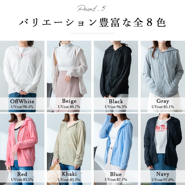 パーカー レディース uv フード付き 薄手 フルジップ ファスナー かわいい おしゃれ 大きめ 大人 紫外線対策 吸汗速乾 暑さ対策羽織 無地 M L LL 春 夏