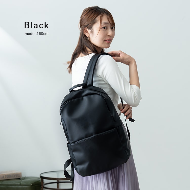リュック レディース ブランド アネロ anello 大容量 通勤 通学 撥水 a4 軽量 pc 13インチ 無地 シンプル 大人 かわいい おしゃれ 背面ポケット メンズ 学生 ビジネス バッグ 黒 合皮 プレゼント ギフト