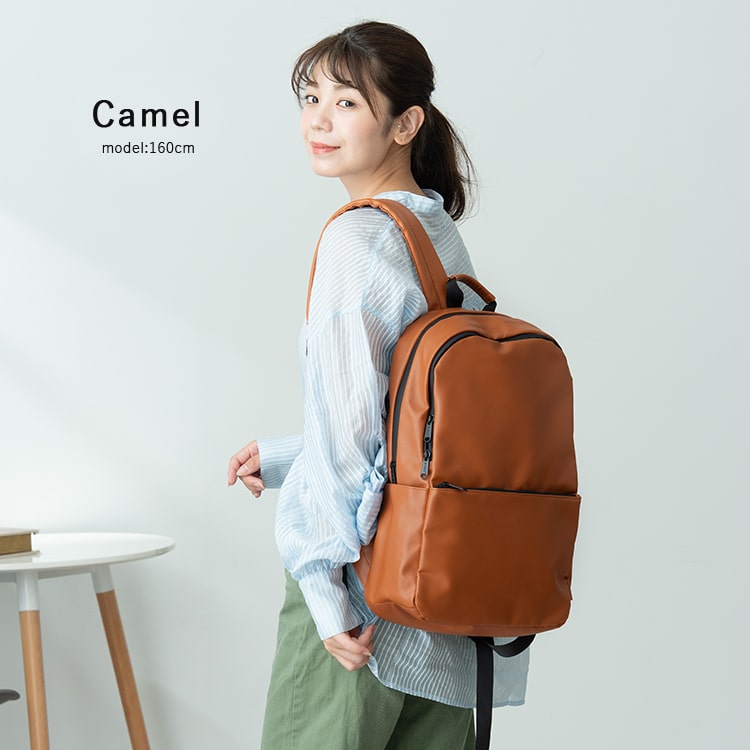 リュック レディース ブランド アネロ anello 大容量 通勤 通学 撥水 a4 軽量 pc 13インチ 無地 シンプル 大人 かわいい おしゃれ 背面ポケット メンズ 学生 ビジネス バッグ 黒 合皮 プレゼント ギフト