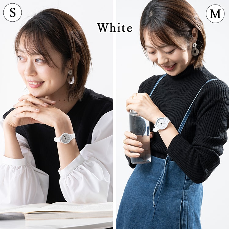 腕時計 レディース メンズ シリコン ラバーベルト ペアウォッチ S M 