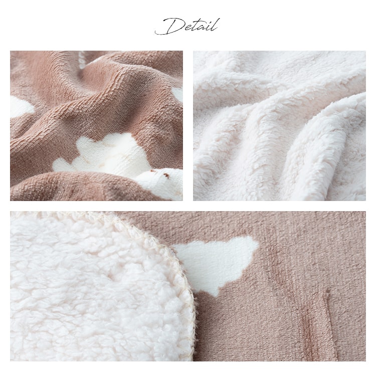 ブランケット 大判 ボア かわいい ギフト 洗える スワンネル マルチブランケット ひざ掛け ベビー 毛布 おしゃれ プレゼント シープボア 静電気軽減加工 厚手 レディース キッズ アニマル 動物 140cmx100cm