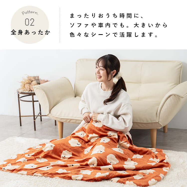 ブランケット 大判 ボア かわいい ギフト 洗える スワンネル マルチ