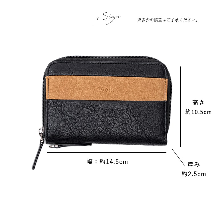 財布 メンズ 二つ折り l字ファスナー ブランド コンパクト ミニ財布 ウォレット おしゃれ walt 小銭入れ ボックス型 高校生 中学生 スキミング防止 カードたくさん 軽い カジュアル レディース プレゼント ギフト