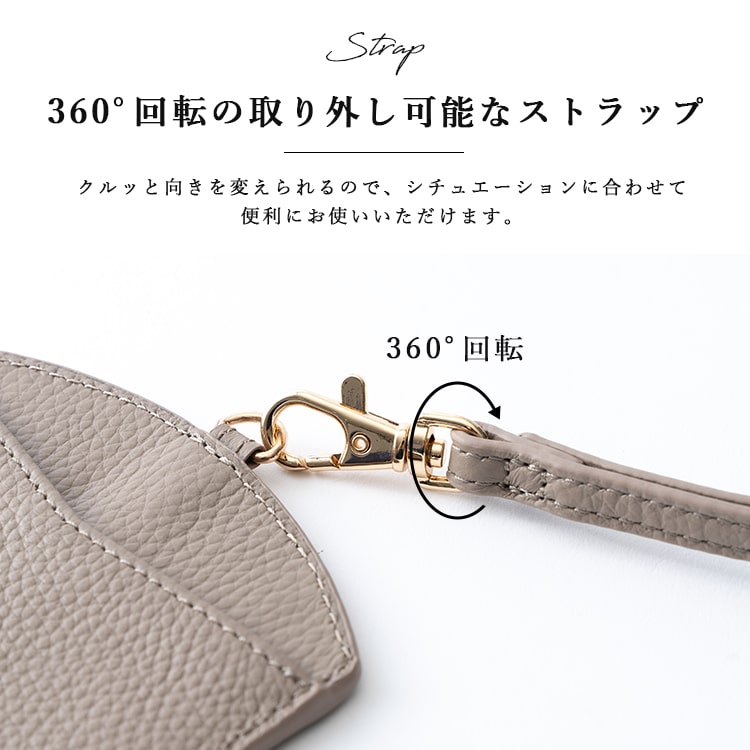 idカードホルダー レディース ブランド おしゃれ 本革 牛革 ブランド AVECELLE アベケル 軽量 上品 ぺホルダー付き ネームホルダー 横型 パスケース 社員証ケース 名札入れ 定期入れ ネックストラップ プレゼント ギフト