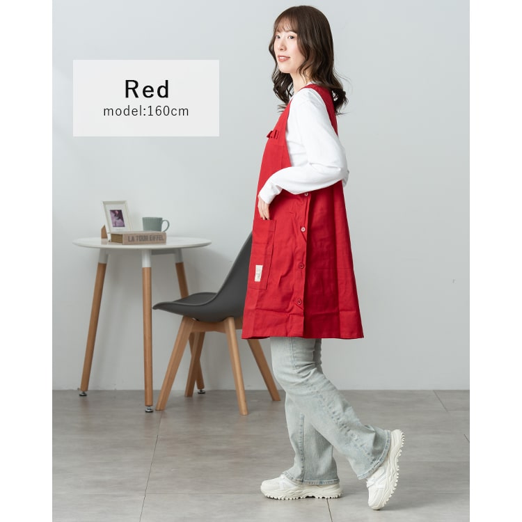 エプロン レディース 6ポケット 保育士 収納 ミニ丈 綿 ショート かぶるだけ ワークエプロン ナチュラル 無地 動きやすい おしゃれ かわいい aライン コットン 丈夫 サイドボタン 大人 ガーデニング DIY 家事 仕事 カフェ キッチン プレゼント ギフト