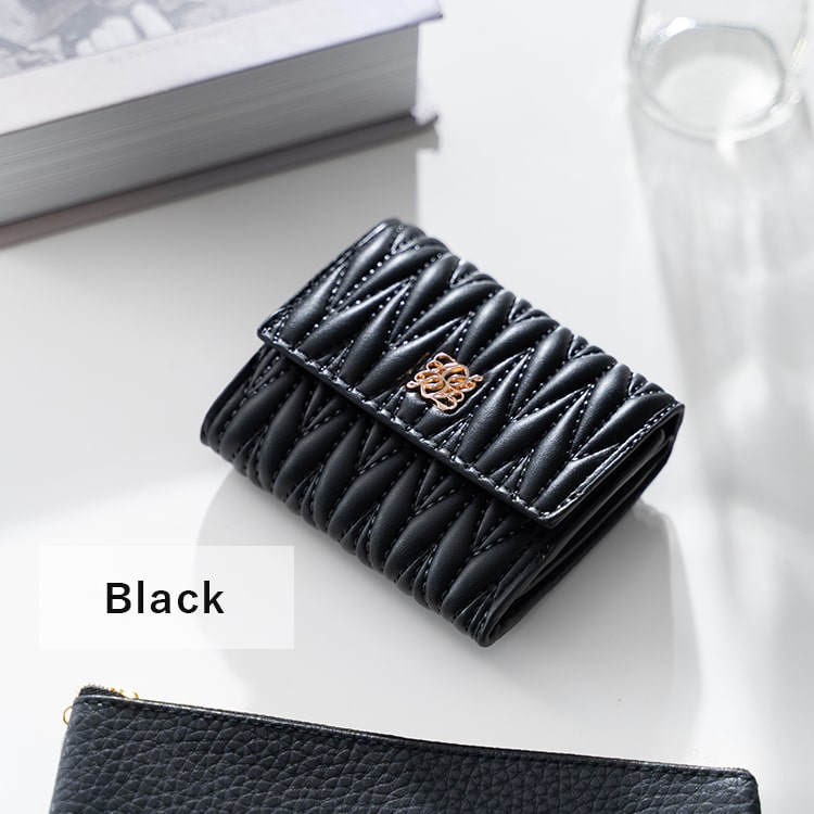 財布 レディース 三つ折り 小さめ キルティング コンパクト ウォレット ミニ財布 ブランド かわいい おしゃれ 大人 軽量 合皮 プレゼント ギフト