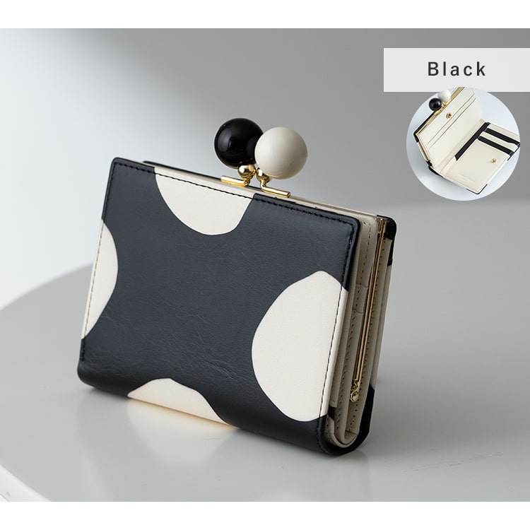 財布 レディース 二つ折 ブランド ツモリチサト tsumori chisato CARRY がま口 ドット おしゃれ 大人 かわいい ノベルティポーチ付き プレゼント ギフト