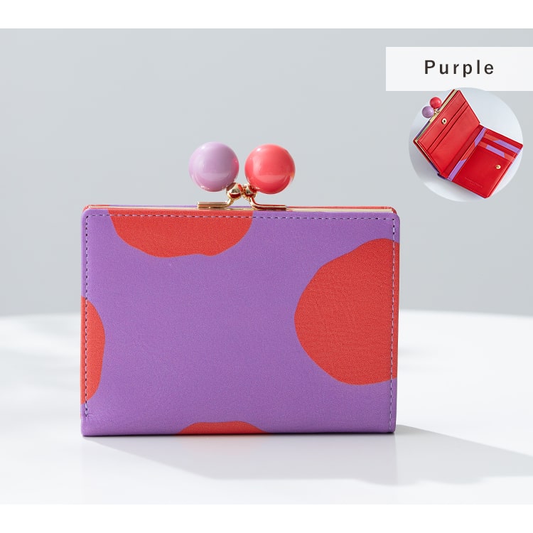 財布 レディース 二つ折 ブランド ツモリチサト tsumori chisato CARRY がま口 ドット おしゃれ 大人 かわいい ノベルティポーチ付き プレゼント ギフト