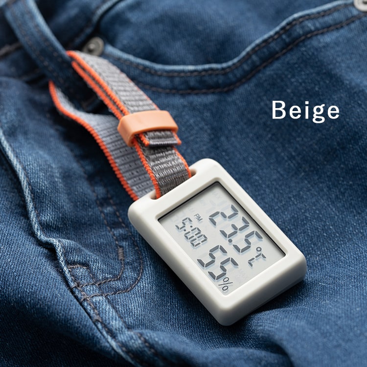 2人 時計 温湿度計 ポストモダン 温湿度計 デジタル時計 おしゃれ