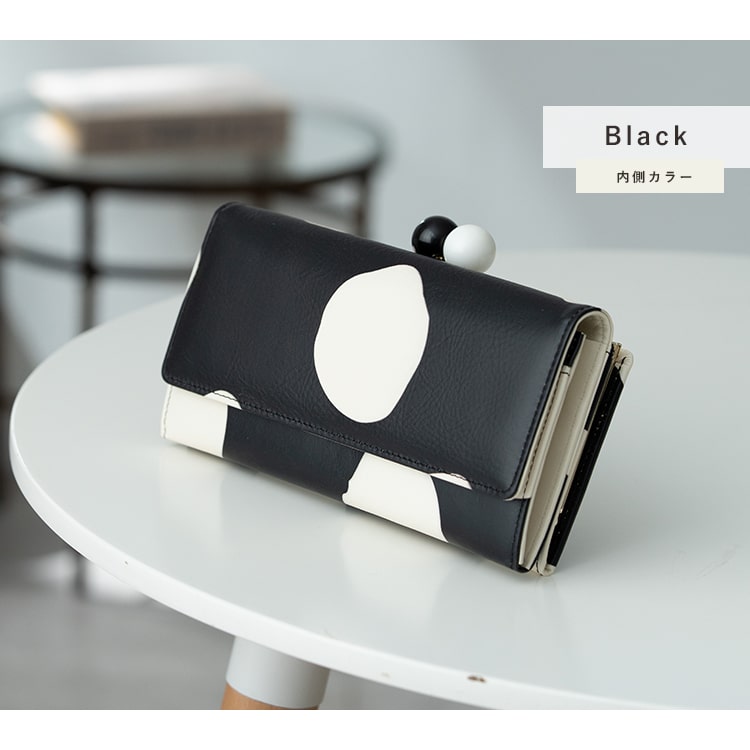 財布 レディース 長財布 ブランド ツモリチサト tsumori chisato CARRY がま口 ドット おしゃれ 大人 かわいい ノベルティポーチ付き プレゼント ギフト