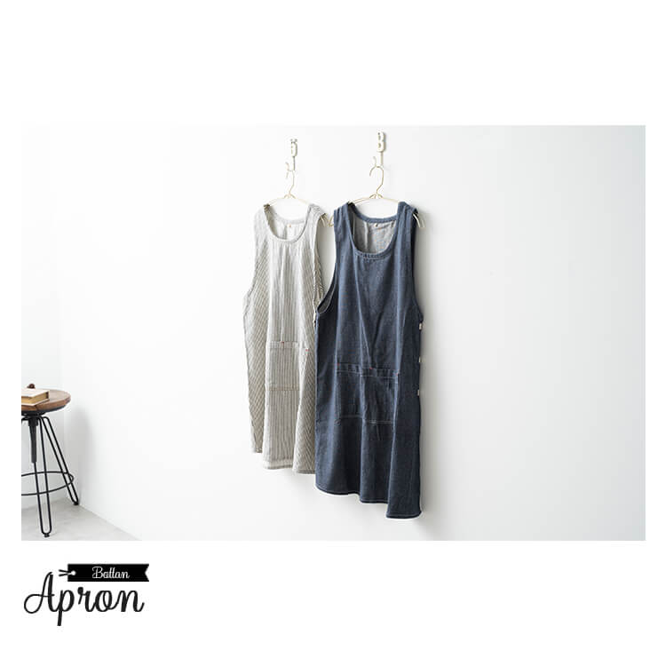 エプロン ワンピース デニム風 レディース アウトドア 保育士 おしゃれ かわいい コットン 綿100 ロング チュニック ワークエプロン 仕事 カフェ かぶるだけ ナチュラル 大人 大きいサイズ 北欧 春 夏 秋 冬 ギフト プレゼント メール便送料無料