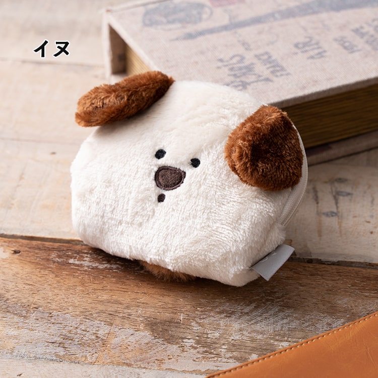 ティッシュポーチ 小物入れ 小さめ ミニポーチ ボア 韓国 かわいい