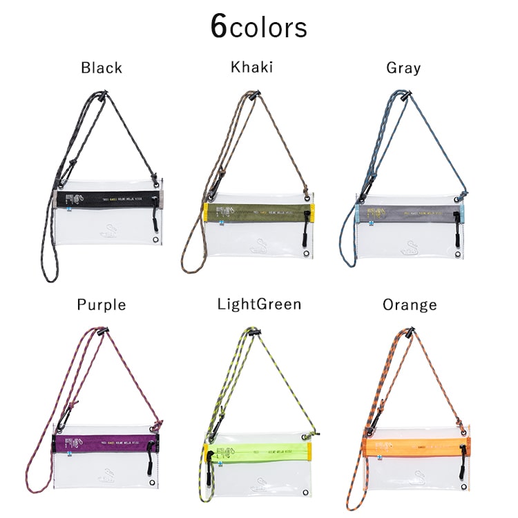 サコッシュ レディース メンズ ブランド KAKSI 2way 縦型 横型