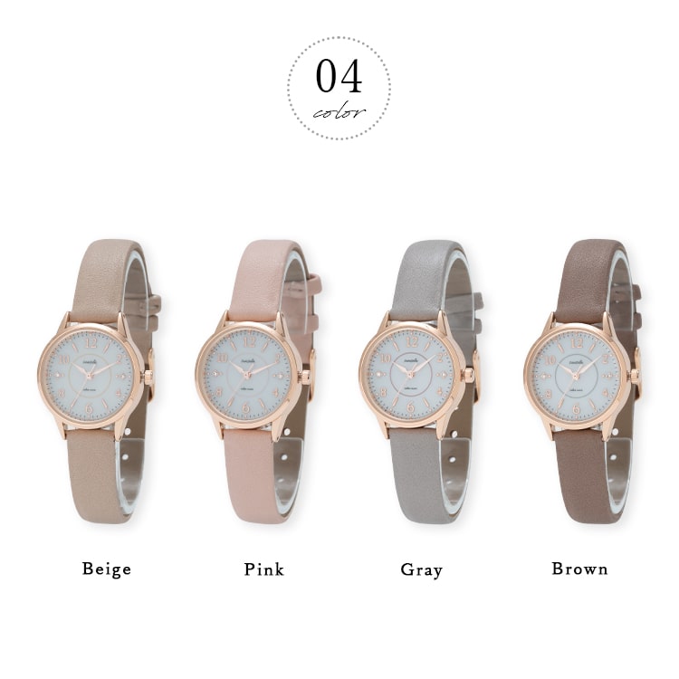 新品未使用姫系Rady.rienda系花柄腕時計(ペアウォッチにも) 愛らしい 