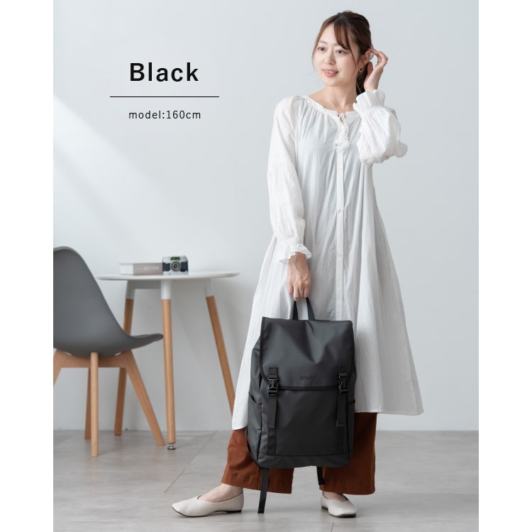 リュック レディース メンズ 通勤 通学 ブランド anello アネロ 大容量 撥水 pc 15インチ フラップ ビジネス 仕事 学生 丈夫 アウトドア 背面ファスナー 19l 軽量 カジュアル シンプル おしゃれ 大人 かわいい 黒 シンプル 旅行 プレゼント ギフト