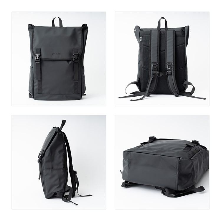 リュック レディース メンズ 通勤 通学 ブランド anello アネロ 大容量 撥水 pc 15インチ フラップ ビジネス 仕事 学生 丈夫 アウトドア 背面ファスナー 19l 軽量 カジュアル シンプル おしゃれ 大人 かわいい 黒 シンプル 旅行 プレゼント ギフト