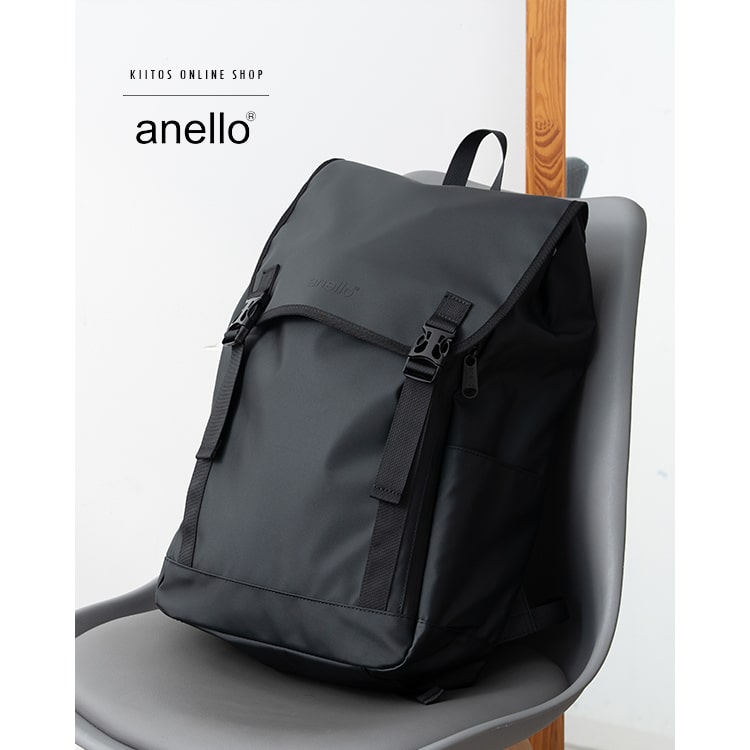 リュック レディース メンズ 通勤 通学 ブランド anello アネロ 大容量 撥水 pc 15インチ フラップ ビジネス 仕事 学生 丈夫 アウトドア 背面ファスナー 19l 軽量 カジュアル シンプル おしゃれ 大人 かわいい 黒 シンプル 旅行 プレゼント ギフト