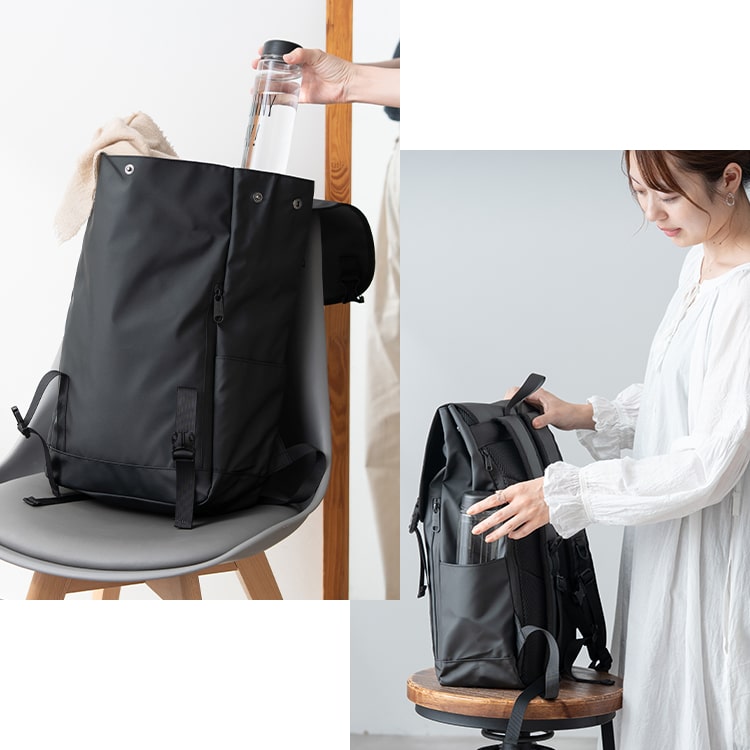 リュック レディース メンズ 通勤 通学 ブランド anello アネロ 大容量 撥水 pc 15インチ フラップ ビジネス 仕事 学生 丈夫 アウトドア 背面ファスナー 19l 軽量 カジュアル シンプル おしゃれ 大人 かわいい 黒 シンプル 旅行 プレゼント ギフト