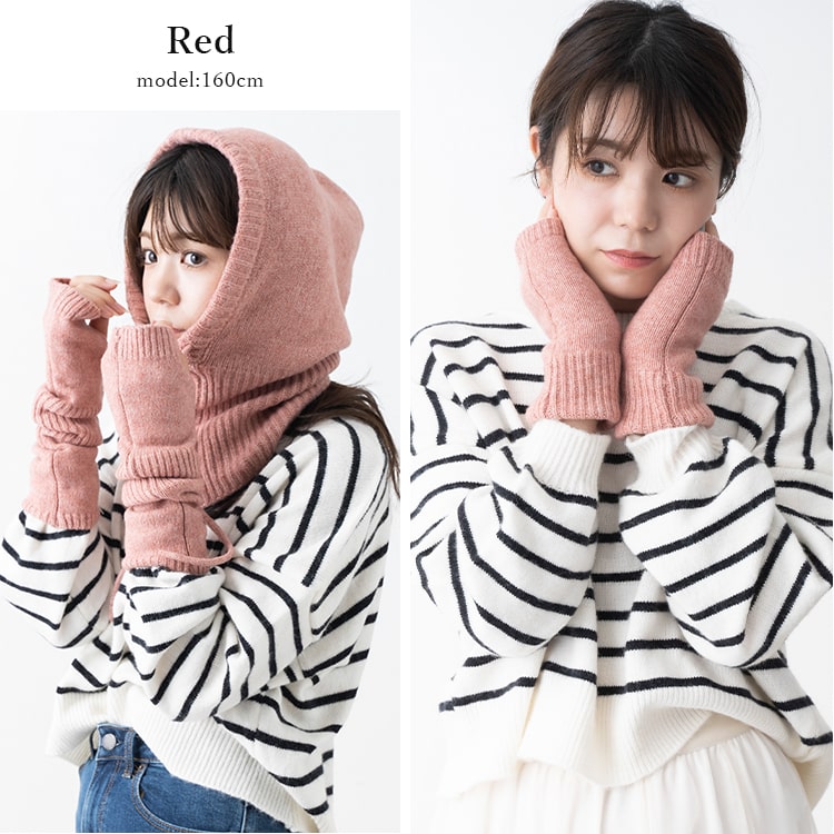 アームウォーマー レディース 手袋 2way アームカバー ニット 韓国