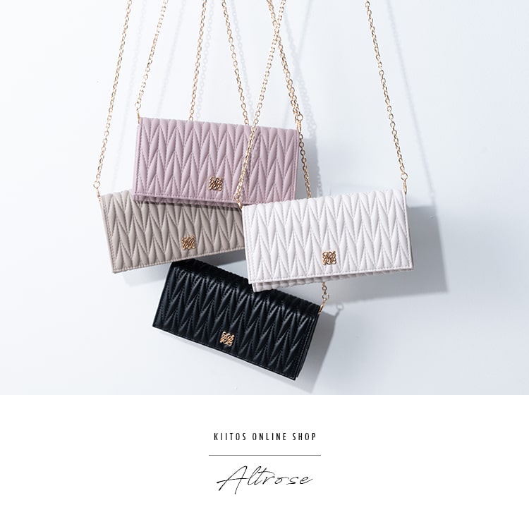 ショルダーバッグ レディース お財布バッグ ブランド マイクロバッグ ポシェット 斜めがけ 大人 軽量 ALTROSE キルティング 長財布 ウォレット きれいめ 通勤 通学 かわいい おしゃれ プレゼント ギフト