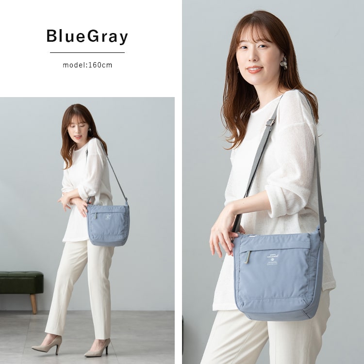 ショルダーバッグ レディース ブランド anello アネロ 斜め掛け おしゃれ 大人 軽量 かわいい 6ポケット スクエア a5 ペットボトル 大きめ 通勤 通学 学生 仕事 ファスナー付き プレゼント ギフト