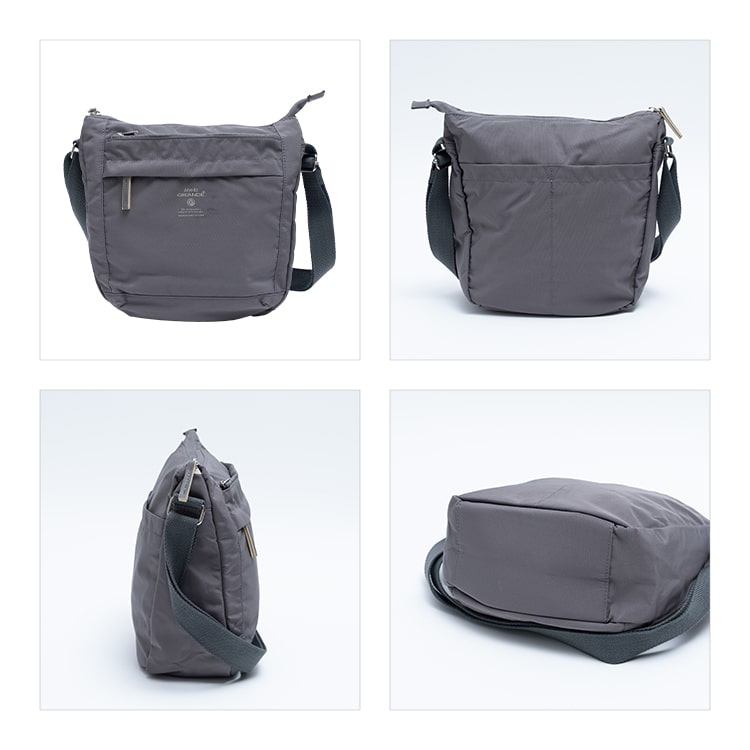 ショルダーバッグ レディース ブランド anello アネロ 斜め掛け おしゃれ 大人 軽量 かわいい 6ポケット スクエア a5 ペットボトル 大きめ 通勤 通学 学生 仕事 ファスナー付き プレゼント ギフト