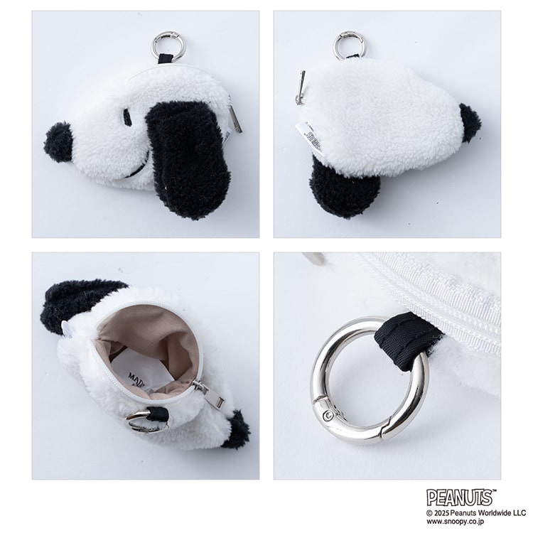 トートバッグ レディース 2way ショルダーバッグ ブランド イザック スヌーピー SNOOPY 刺繍 斜め掛け 大人 かわいい おしゃれ 軽量 撥水 ポーチ付き ファスナー付き b5 ペットボトル キャラクター ランチバッグ 通勤 通学 プレゼント ギフト