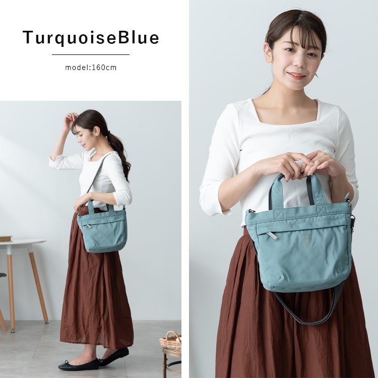 ショルダーバッグ レディース ブランド アネロ anello 2way 斜め掛け トートバッグ 小さめ 軽量 大人 おしゃれ かわいい 5ポケット 通勤 通学 学生 仕事 犬 散歩バッグ ファスナー付き ペットボトル プレゼント ギフト